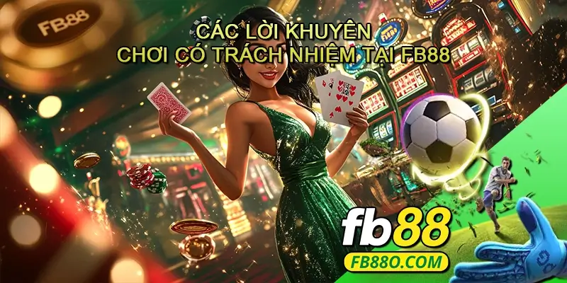 Các lời khuyên của bạn chơi có trách nhiệm tại Fb88