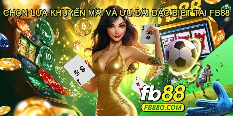 Chọn Lựa Khuyến Mãi và Ưu Đãi Đặc Biệt Tại FB88